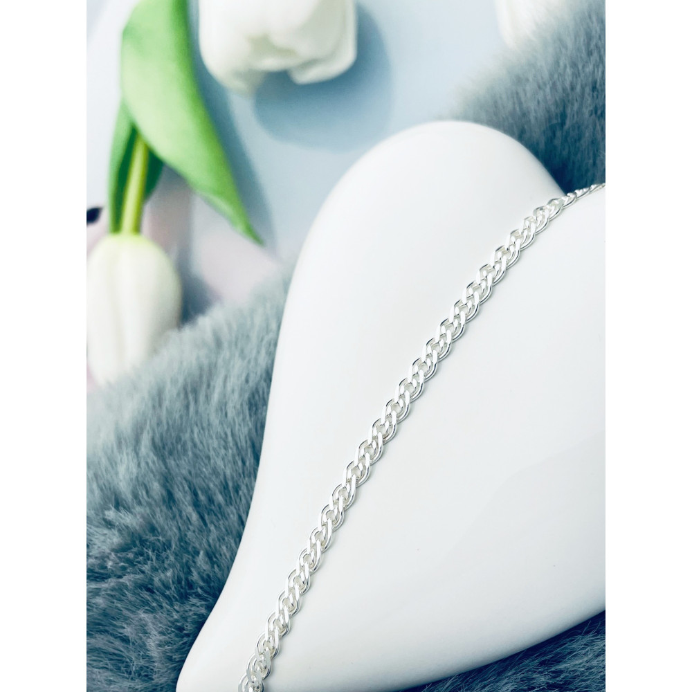 Mona Lisa Silberarmband 925 Silber