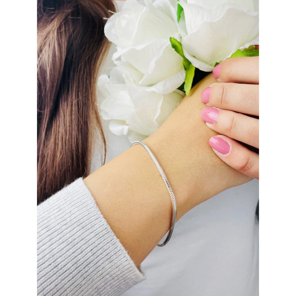 Charms Armband 925 Silber Damen