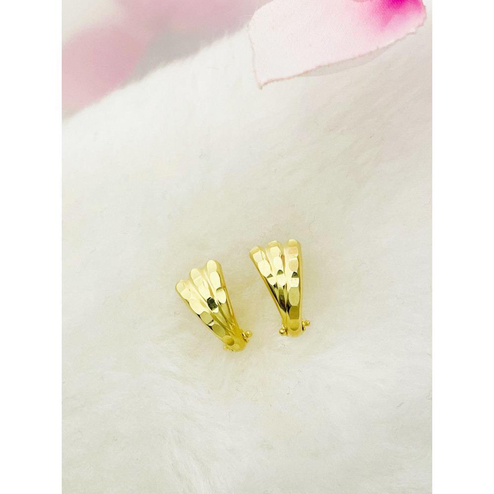 Ohrringe Ohrhänger Ohrstecker Ohrschmuck Gelbgold Paar 585er 14KT