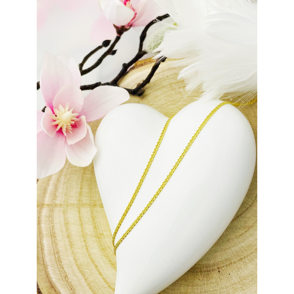 Złoty łańcuszek Mona Lisa