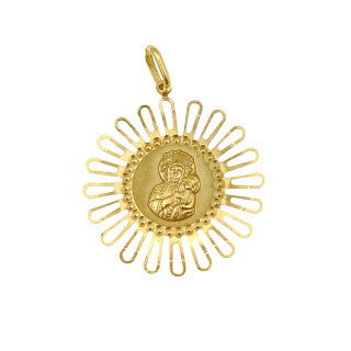 copy of Złoty Medalik Zawieszka Pan Jezus