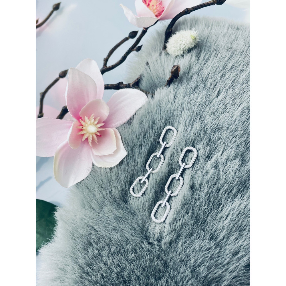 Kette 925 Silber Ohrringe Damen