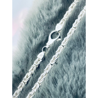 925 Silber königliches Halskette