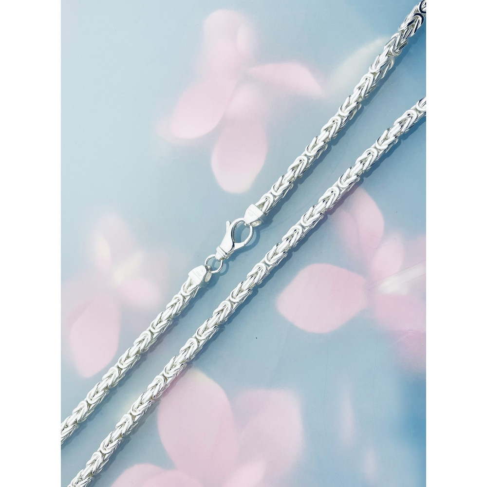 925 Silber königliches Halskette