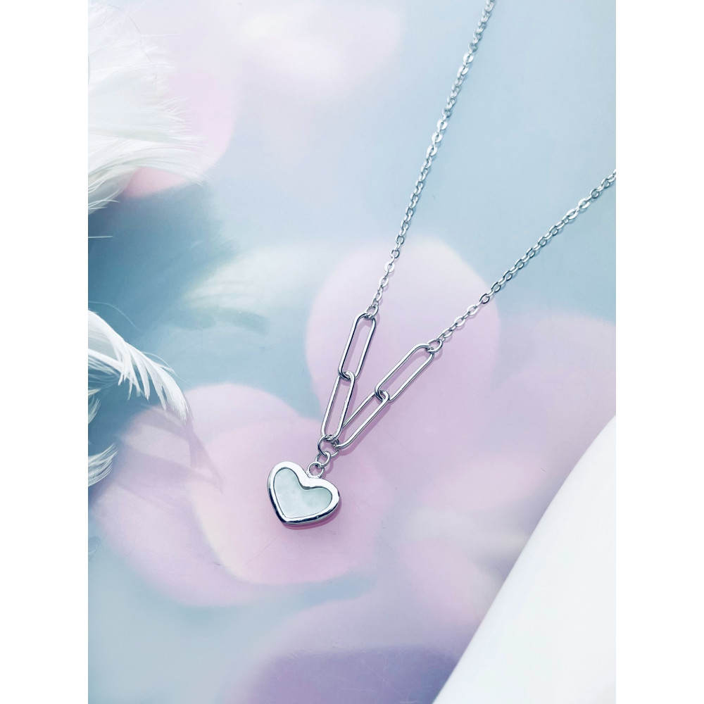 Herz 925 Silber Halskette Halsband Damen Kinder